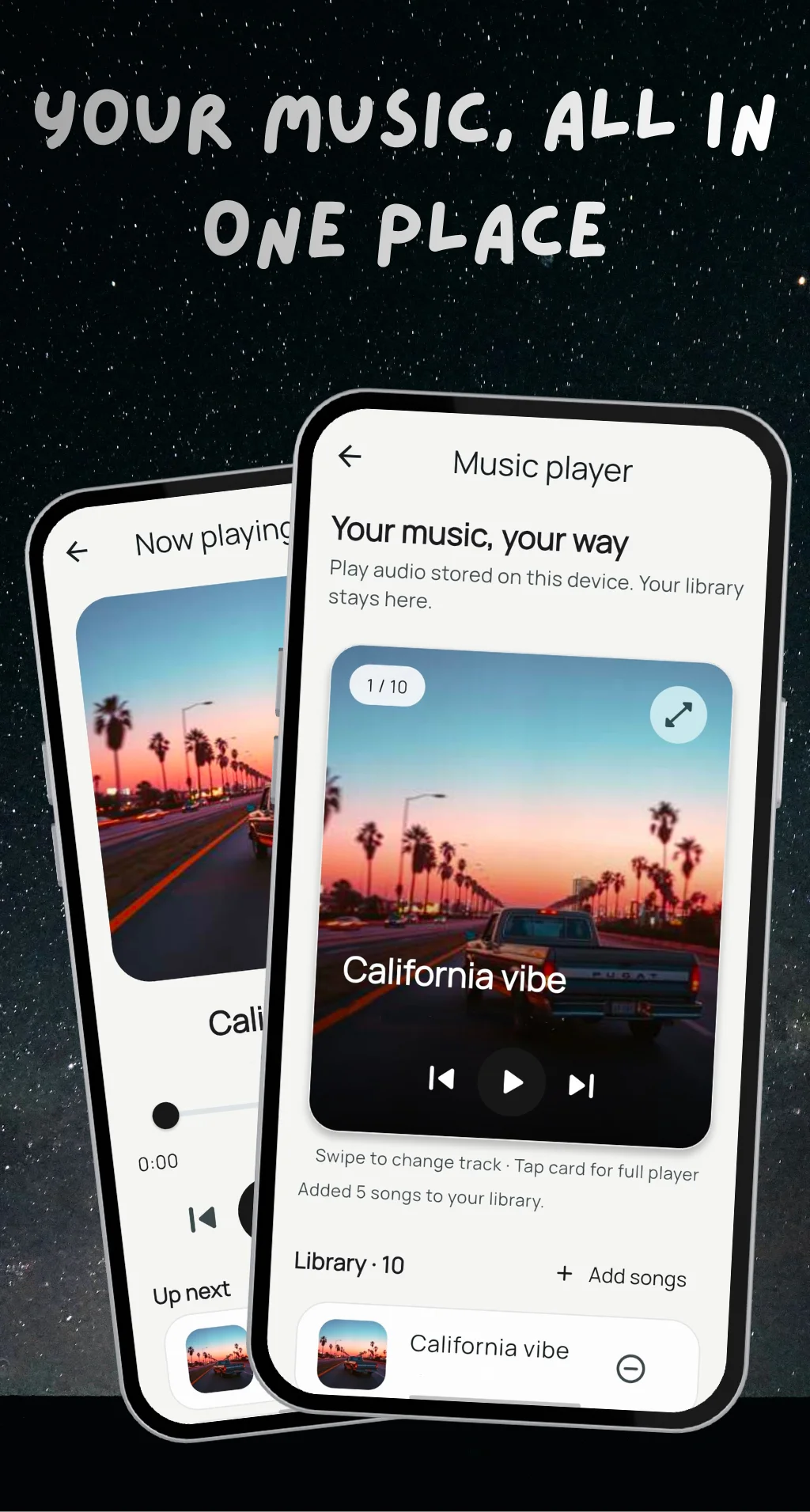 Your music, all in one place